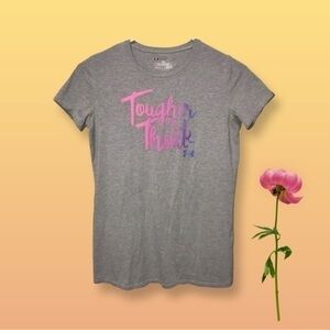 ☄️Under Armour Loose Fit Gray Tougher than you Think T-Shirt